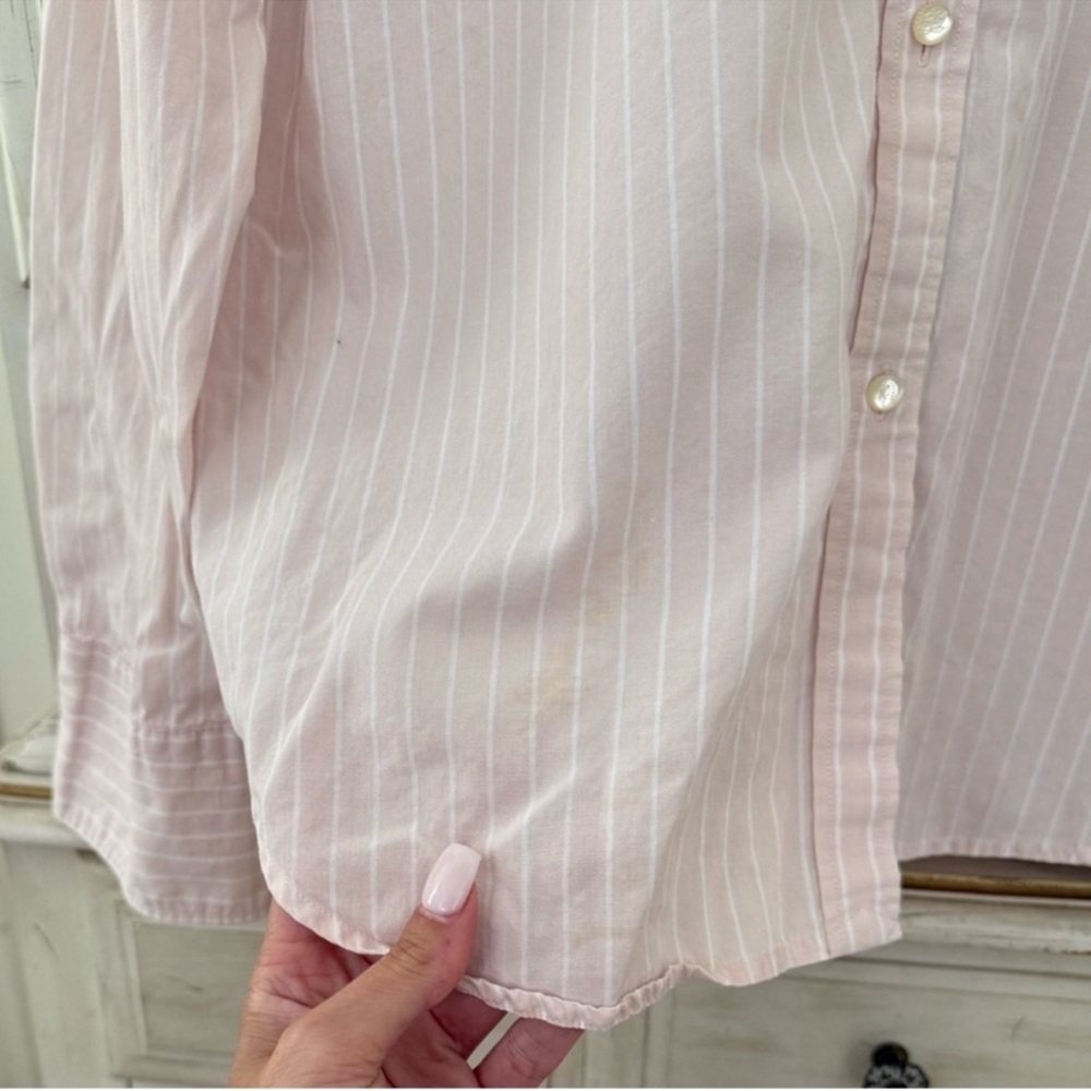 Ralph Lauren Old Money Pink Preppy Button Shirt - Picture 3 of 4